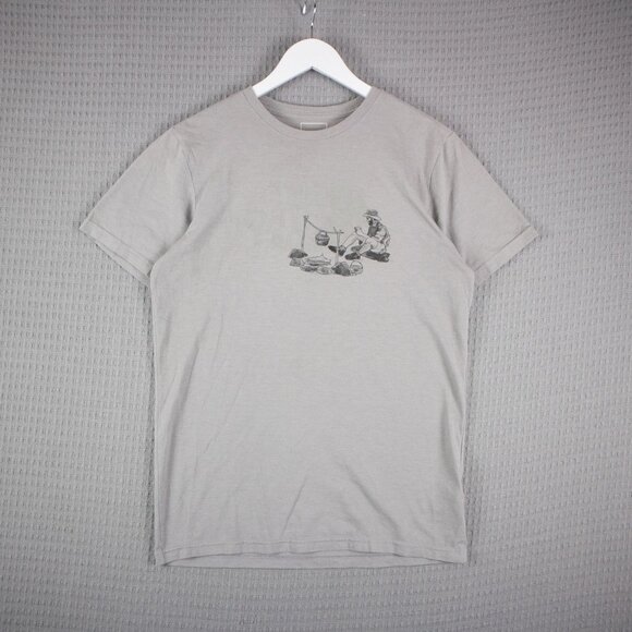 The North Face Solo Camping Tee Mens Medium - Picture 1 of 8